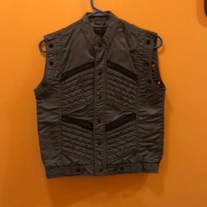 Bugle boys, gray vest.